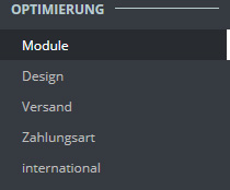 module auswahl